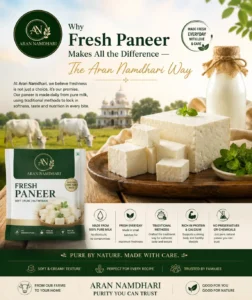 Why Fresh Paneer Makes All the Difference — The Aran Namdhari Way